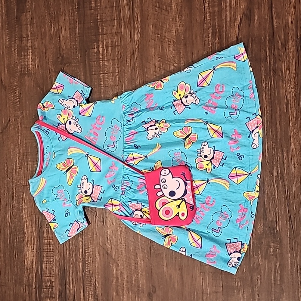 Peppa Pig Dress & Purse